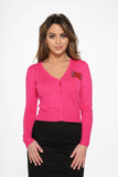 0104 Pink Rose Cardigan