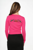 0104 Pink Rose Cardigan