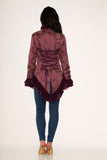 0919 Purple Victorian Tailed Jacket