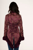 0919 Purple Victorian Tailed Jacket