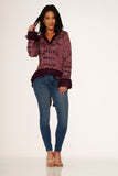 0919 Purple Victorian Tailed Jacket
