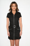 10110 Black Gothic Dress