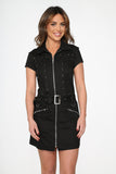 10110 Black Gothic Dress