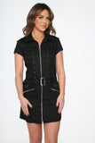 10110 Black Gothic Dress