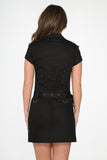 10110 Black Gothic Dress