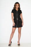 10110 Black Gothic Dress