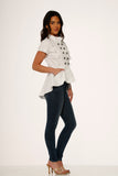 10261 White HiLo Top
