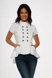 10261 White HiLo Top