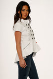 10261 White HiLo Top