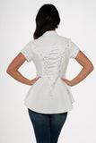 10261 White HiLo Top