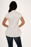 10261 White HiLo Top