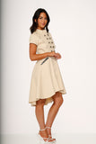 10273 Battalion Khakis HiLo Swing Dress