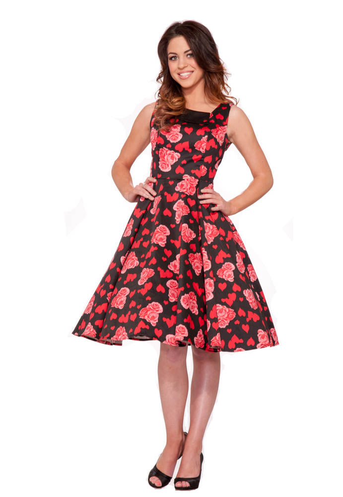134 Valentine's Heart Swing Dress
