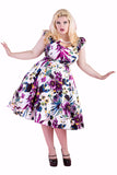 136 Panises Floral Swing Dress