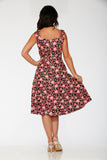 20125 Heart Angel Swing Dress in Black