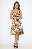2017 Prince Lily Floral Swing Dress
