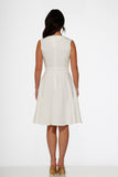21952 White Jenny Swing Dress