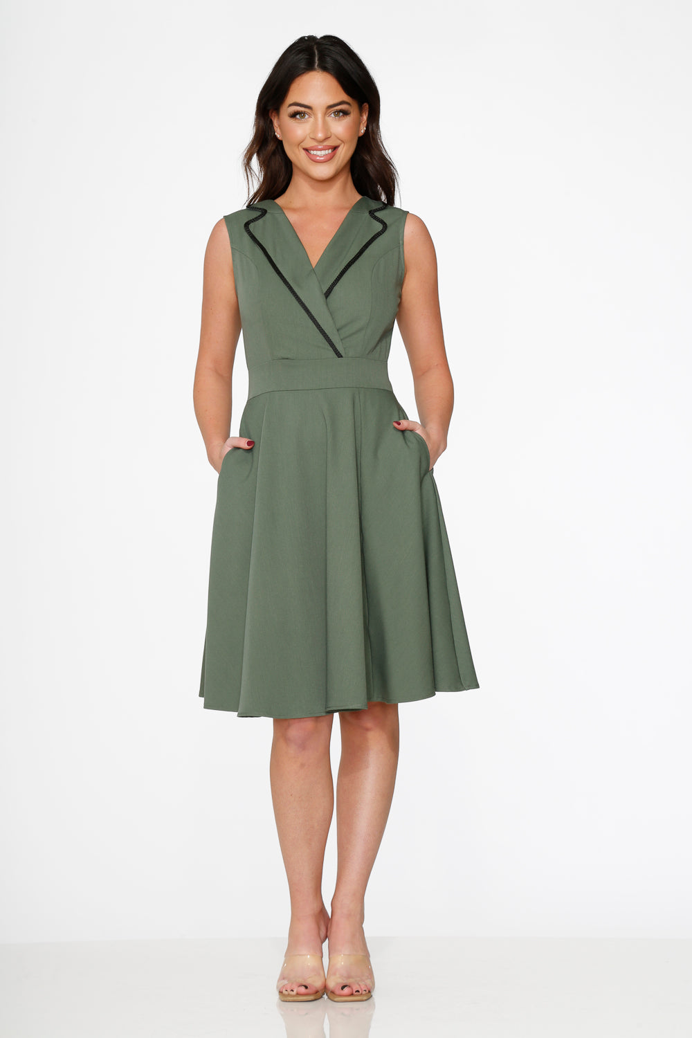 21954 Olive Jenny Swing Dress