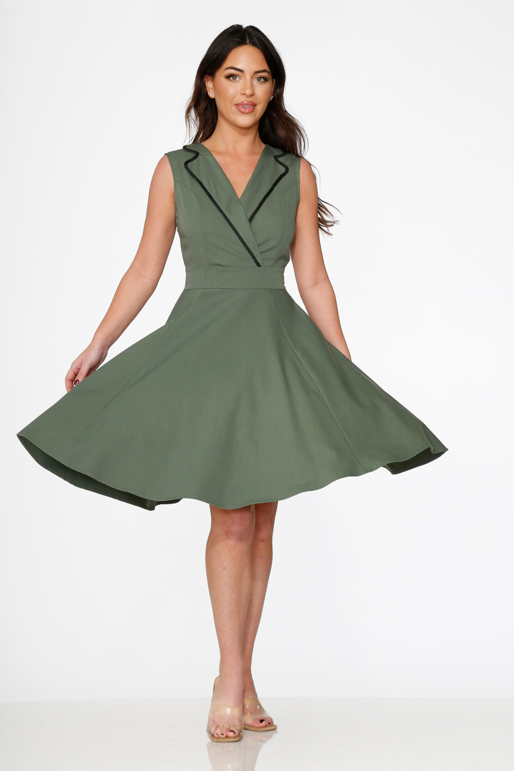 21954 Olive Jenny Swing Dress