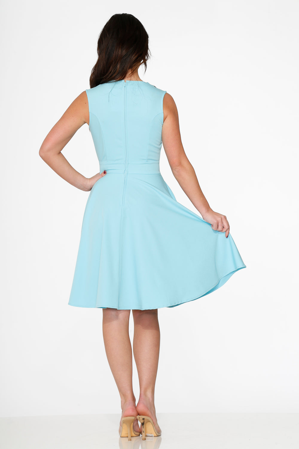 21955 Blue Jenny Swing Dress