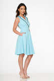 21955 Blue Jenny Swing Dress