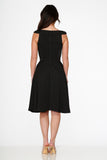 22030 Black Occasional Swing Dress