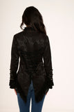 30110 Black Victorian Tailed Jacket