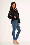 30110 Black Victorian Tailed Jacket