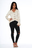 30112 OffWhite Victorian Tailed Jacket