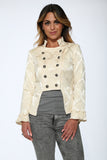 30131 Off White Brocade Jacket