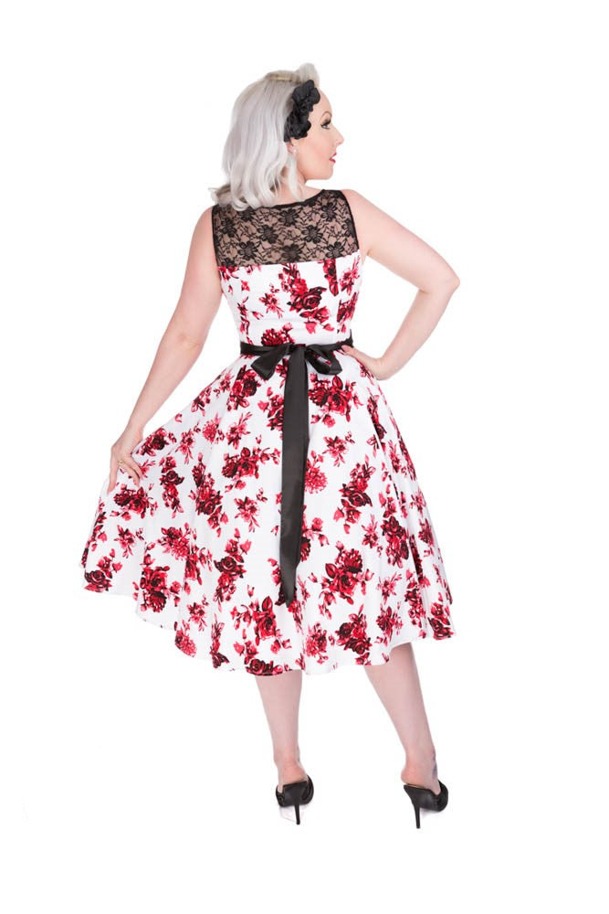 3238 White China Doll Party Dress