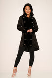 34200 Black Pirate Women's Coat