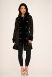 34200 Black Pirate Women's Coat