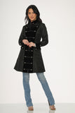 34460 Black Pirate Women's Coat