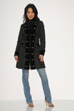 34460 Black Pirate Women's Coat