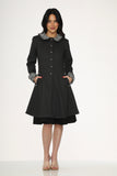 34521 Black Swing Coat