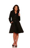 4037 Black Dutches Coat