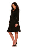 4037 Black Dutches Coat