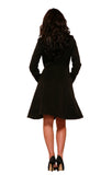 4037 Black Dutches Coat
