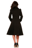 4040 Black Swing Coat