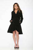 B4124 Katherine Coat in Black