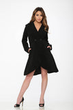 B4124 Katherine Coat in Black