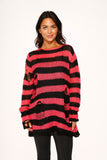 5721 Black Pink Sweater Sweater