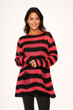 5721 Black Pink Sweater Sweater