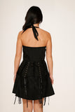 6420 Black Pretty Pirate Dress