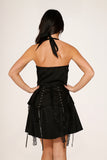 6420 Black Pretty Pirate Dress