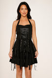 6420 Black Pretty Pirate Dress