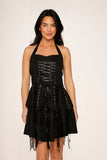 6420 Black Pretty Pirate Dress