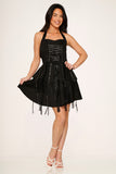6420 Black Pretty Pirate Dress