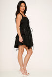 6420 Black Pretty Pirate Dress
